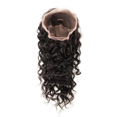 Vietnamese Curly Black Wig